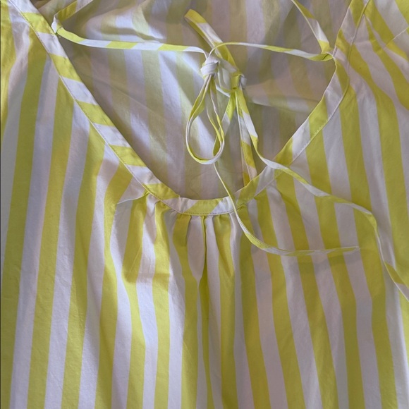 Striped Yellow & White Dress - Picture 5 of 8